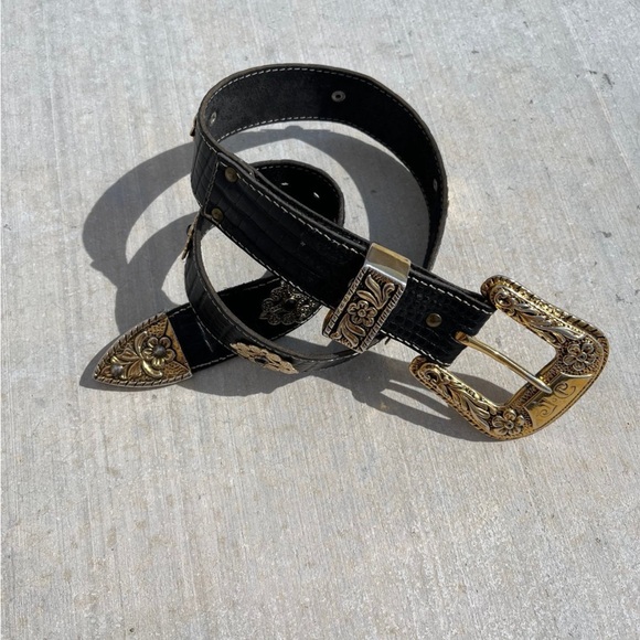 Vintage Jose Cotel Belt- Made in France 1986 - Size 24”-27” - Picture 3 of 10